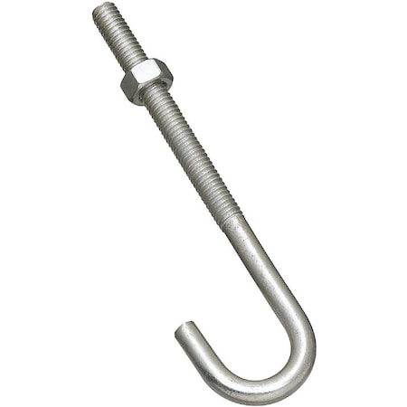 5/16 In. x 5 In. Zinc J Bolt